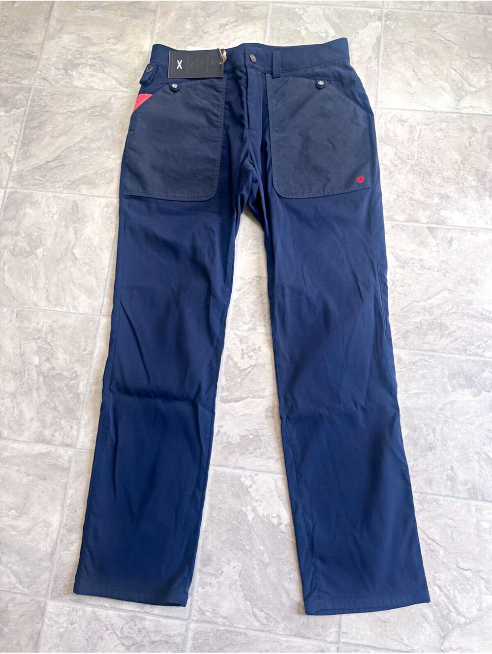 NEW Amundsen Field Slacks Pants, Men's, Navy, 34 inch Waist, Size L